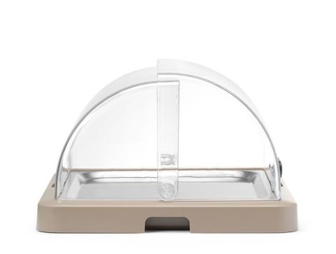 Pojedyncza witrynka chłodząca roll-top Duo UNIQ , HENDI, designed by Robert Bronwasser, beżowy, 460x355x(H)220mm, Prostokątny