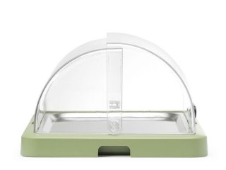 Pojedyncza witrynka chłodząca roll-top Duo UNIQ , HENDI, designed by Robert Bronwasser, zielony, 460x355x(H)220mm, Prostokątny