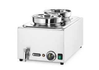 Zestaw: Bemar HENDI Ranger + 2x pojemnik 4L z pokrywką, HENDI, 8L, 220-240V/1000W, 604x332x(H)315mm