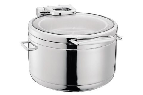 Podgrzewacz indukcyjny okrągły ze szklaną pokrywą De Luxe 9 l Fine Dine