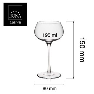 Kieliszek Frigus Tribute, 195ml RONA