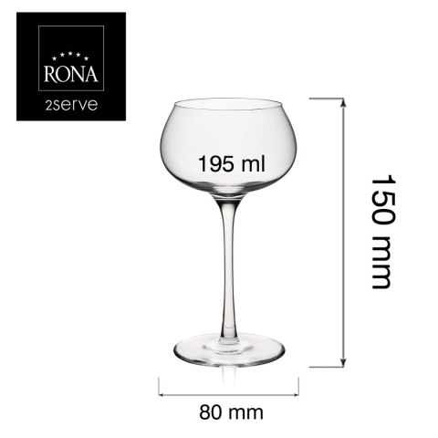 Kieliszek Frigus Tribute, 195ml RONA