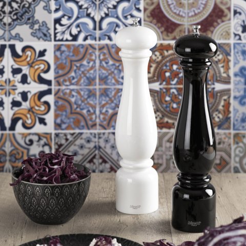 Młynek do pieprzu Firenze biały, 420mm Bisetti