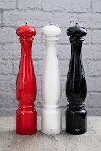 Młynek do soli Firenze biały, 420mm Bisetti