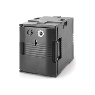Pojemnik termoizolacyjny cateringowy z funkcją podgrzewania, AmerBox, GN 1/1, 477x680x(H)620mm Amerbox
