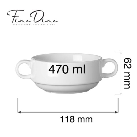 Bulionówka Pure Crema, 470ml Fine Dine