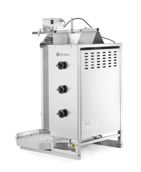 Opiekacz gazowy do kebaba, HENDI, Profi Line, 9,75kW, 470x550x(H)960mm