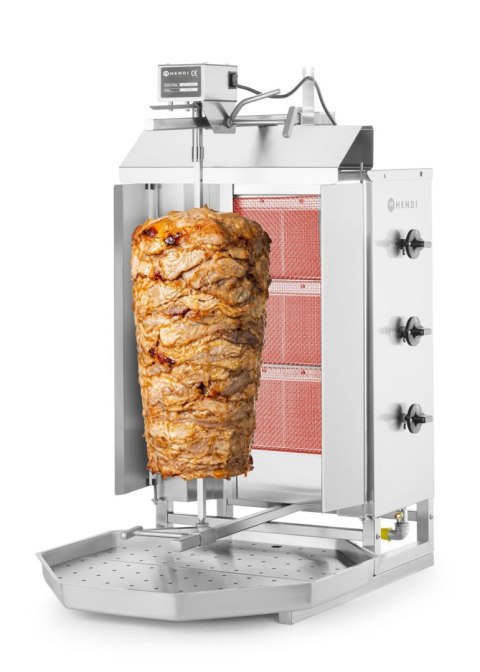 Opiekacz gazowy do kebaba, HENDI, Profi Line, 9,75kW, 470x550x(H)960mm