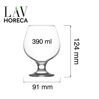Kieliszek do koniaku Sofia, 390ml LAV HORECA