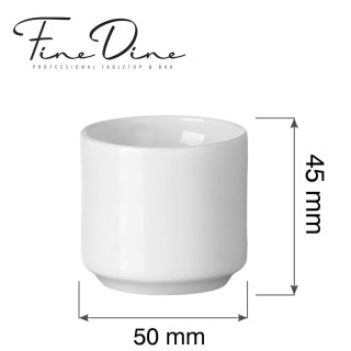Kieliszek na jajko Pure Bianco, 50x(h)45mm Fine Dine