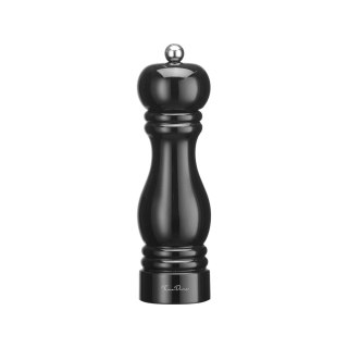 Młynek do pieprzu z mechanizmem ze stali nierdzewnej Monolith, czarny, 180mm Fine Dine