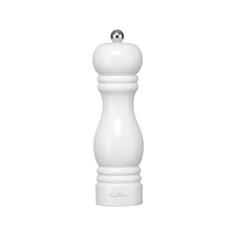 Młynek do soli z ceramicznym mechanizmem Monolith, biały, 180mm Fine Dine