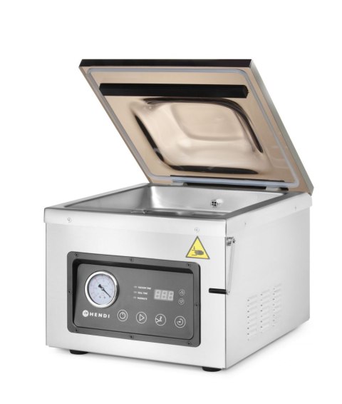 Pakowarka próżniowa - komorowa, HENDI, Profi Line, Listwa zgrzewająca 260 mm, 240V/1000W, 330x480x(H)361mm