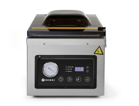 Pakowarka próżniowa - komorowa, HENDI, Profi Line, Listwa zgrzewająca 260 mm, 240V/1000W, 330x480x(H)361mm