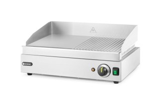 Płyta grillowa 1/2 gładka, 1/2 ryflowana