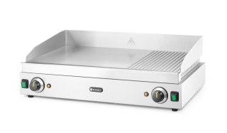 Płyta grillowa 2/3 gładka, 1/3 ryflowana