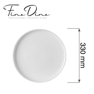 Talerz do pizzy Pure Bianco, 330 mm Fine Dine