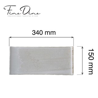 Talerz prostokątny Stark, 340x150mm Fine Dine
