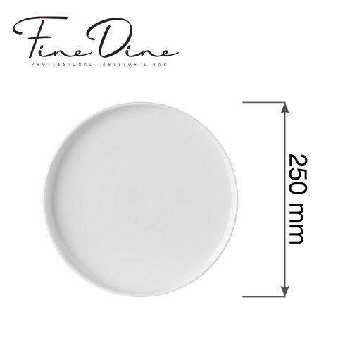 Talerz z wysokim rantem Pure Bianco, 250mm Fine Dine