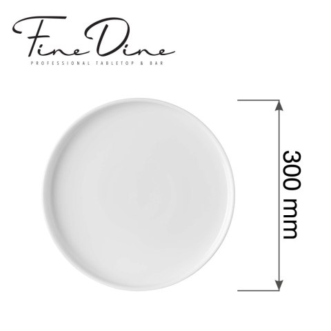 Talerz z wysokim rantem Pure Bianco, 300mm Fine Dine