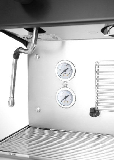 Ekspres do kawy JULIA, 2-grupowy, automatyczny, czarny