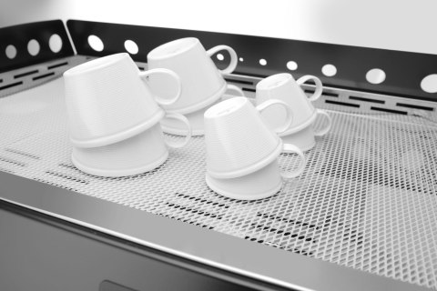 Ekspres do kawy JULIA, 2-grupowy, automatyczny, czarny