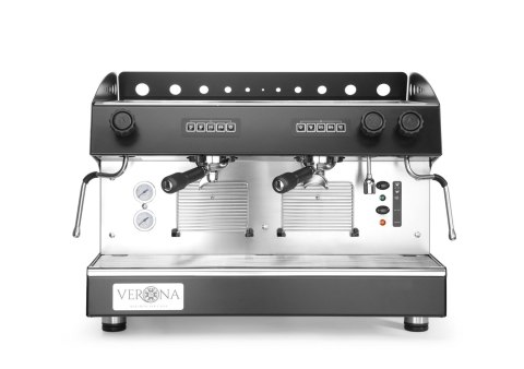 Ekspres do kawy JULIA, 2-grupowy, automatyczny, czarny