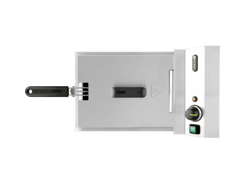 Frytownica XL z kranem spustowym, HENDI, Profi Line, 10L, 400V/6600W, 300x585x(H)377mm