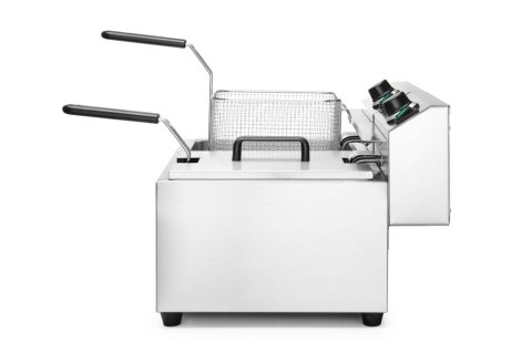 Frytownica manualna, 2 × 8 l, HENDI, Profi Line, 16L, 230V/7000W, 605x460x(H)369mm