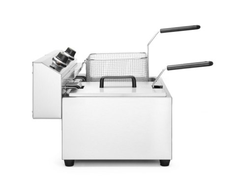 Frytownica manualna, 2 × 8 l, HENDI, Profi Line, 16L, 230V/7000W, 605x460x(H)369mm