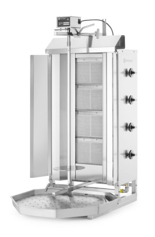 Opiekacz gazowy do kebaba, HENDI, Profi Line, 230V/16W, 13kW, 735x745x(H)1110mm