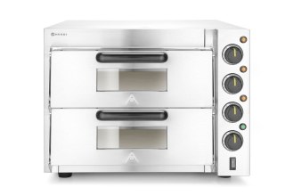 Piecyk do pizzy 2-komorowy 3000 W, HENDI, srebrny, 230V/3000W, 580x560x(H)435mm