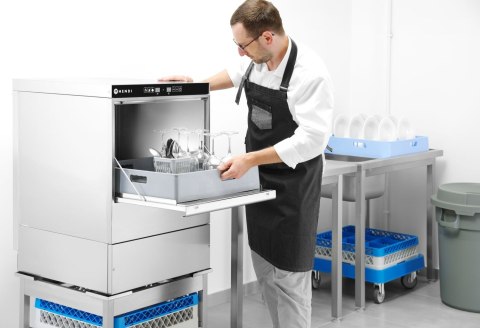 Zmywarka do szkła 40x40 - sterowanie elektroniczne Zmywarka do szkła 40x40 - sterowanie elektroniczne