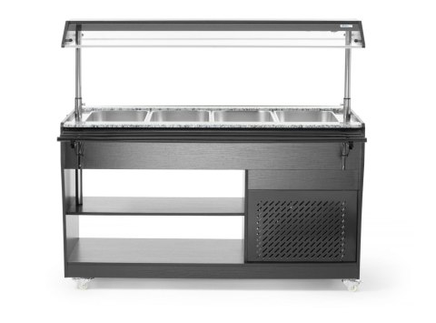 Bufet sałatkowy, Arktic, GN 1/1, 220-240V/170W, 1490x765x(H)1370mm