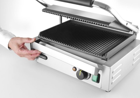 Grill kontaktowy PANINI - ryflowany