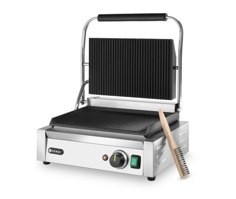 Grill kontaktowy PANINI - ryflowany