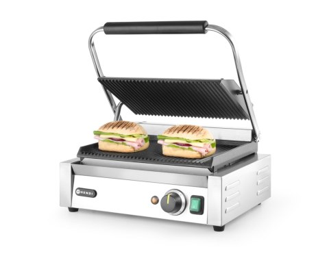 Grill kontaktowy PANINI - ryflowany