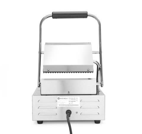 Grill kontaktowy pojedyńczy góra i dół ryflowane