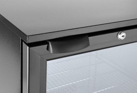 Lodówka barowa 1-drzwiowa, Arktic, 86L, czarny, 230V/120W, 500x530x(H)865mm