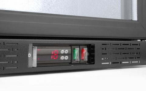 Lodówka barowa 1-drzwiowa, Arktic, 86L, czarny, 230V/120W, 500x530x(H)865mm
