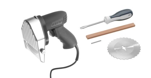 Nóż do kebaba, elektryczny, HENDI, Kitchen Line, 230V/80W, 262x134x(H)189mm