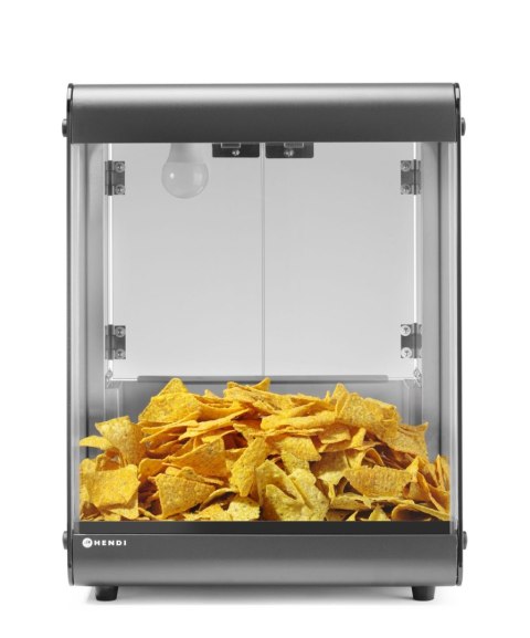 Podgrzewacz do nachosów, HENDI, czarny, 230V/300W, 320x390x(H)510mm