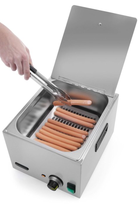 Podgrzewacz do parówek, HENDI, Kitchen Line, 6,6L, 230V/1000W, 287x386x(H)258mm