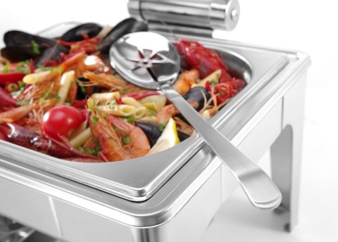 Podgrzewacz na pastę GN 1/2 wysokopolerowany