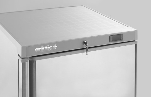 Szafa mroźnicza w obudowie ze stali nierdzewnej Budget Line, Arktic, Budget Line, 100L, 230V/130W, 637x600x(H)835mm