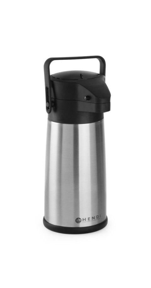 Termos z pompką, HENDI, 2,2L, ⌀150x(H)340mm