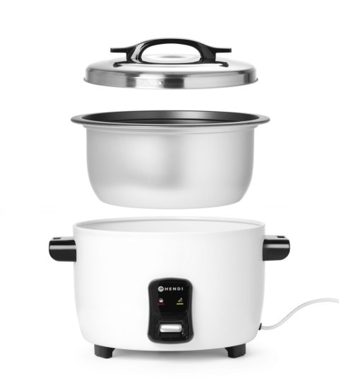 Urządzenie do gotowania ryżu i kaszy 4,2 l, HENDI, Kitchen Line, 4,2L, 230V/1550W, 420x380x(H)240mm