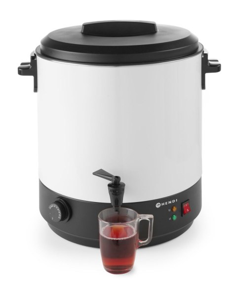 Warnik, HENDI, 25L, biały, 230V/2500W, 473x448x(H)487mm