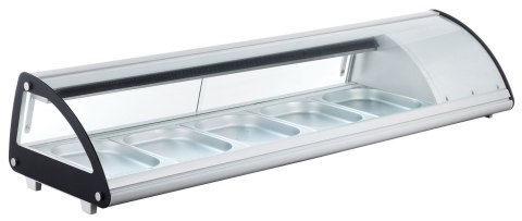 Witryna chłodnicza 5x GN 1/3, Arktic, 230V/160W, 445x1307x(H)327mm