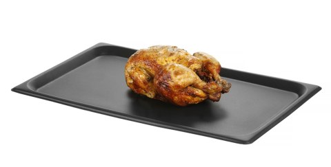 Blacha z powłoką nieprzywierającą CONVECTOMAT ROAST, HENDI, GN 1/1, czarny, 530x325x(H)17mm